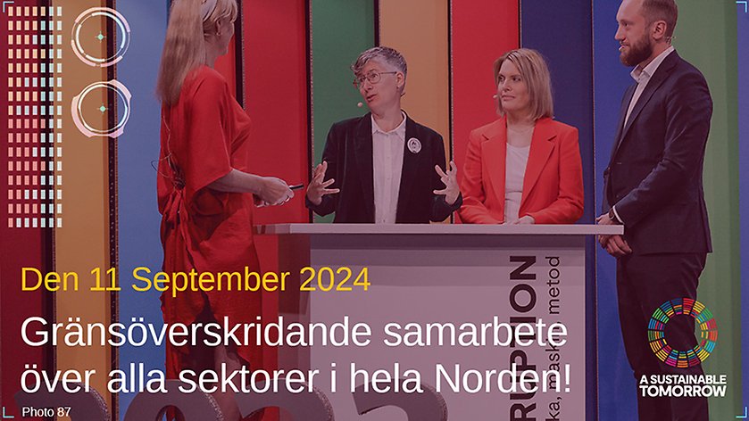 A Sustainable Tomorrow. Nordens största digiloga hållbarhetsevent.